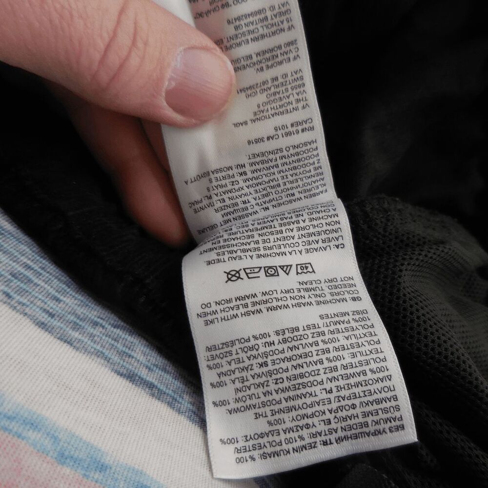 The North Face Pants Womens Medium Black Corduroy Easy Wide Leg Belted EUC - Picture 9 of 12